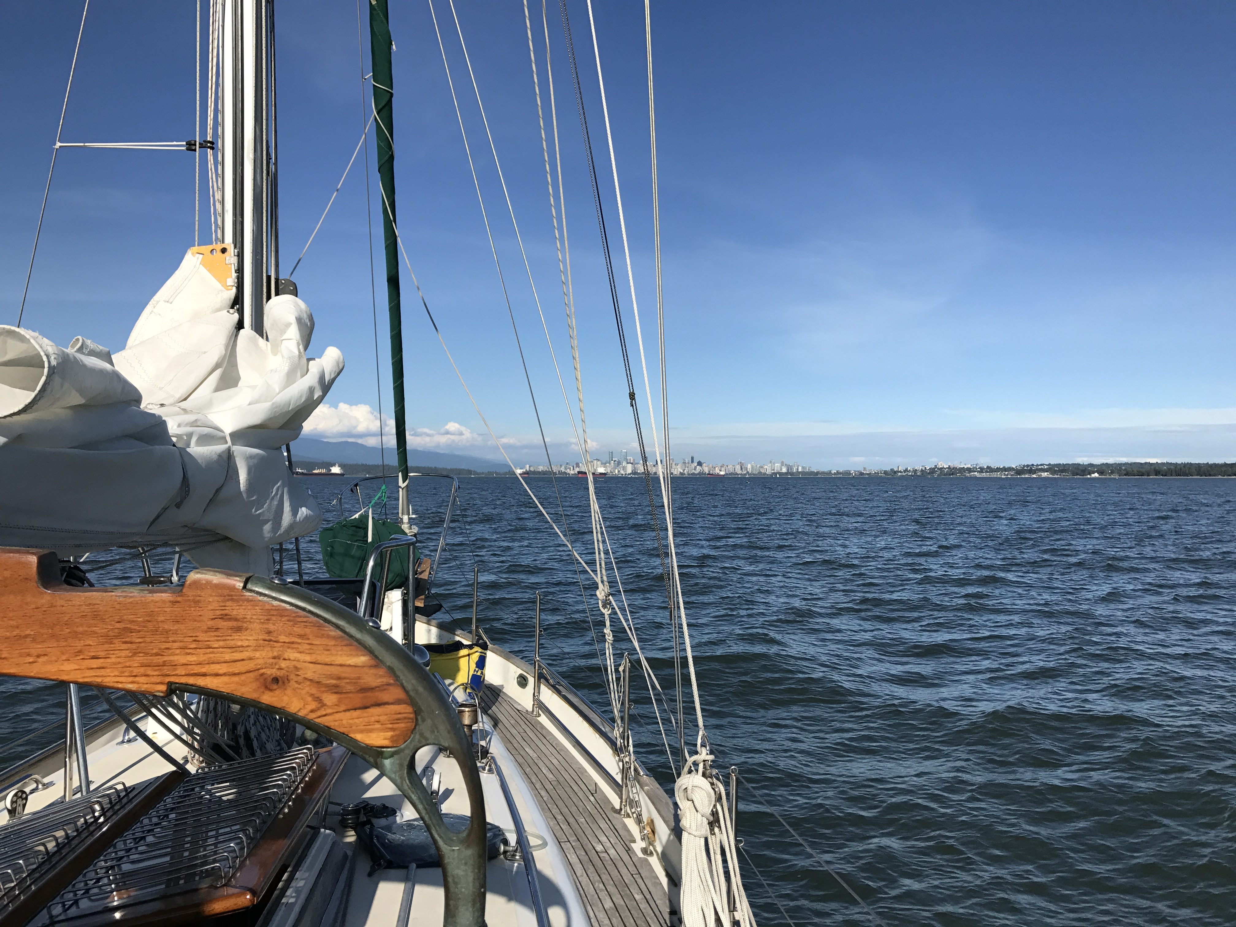 Vancouver on the horizon
